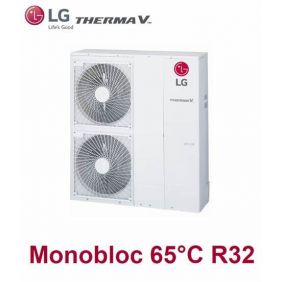 Pompe à Chaleur 12kW LG THERMA V HM121MR.U34 Monobloc 65°C