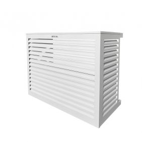 Cache Clim Alu RAL 9010 taille L